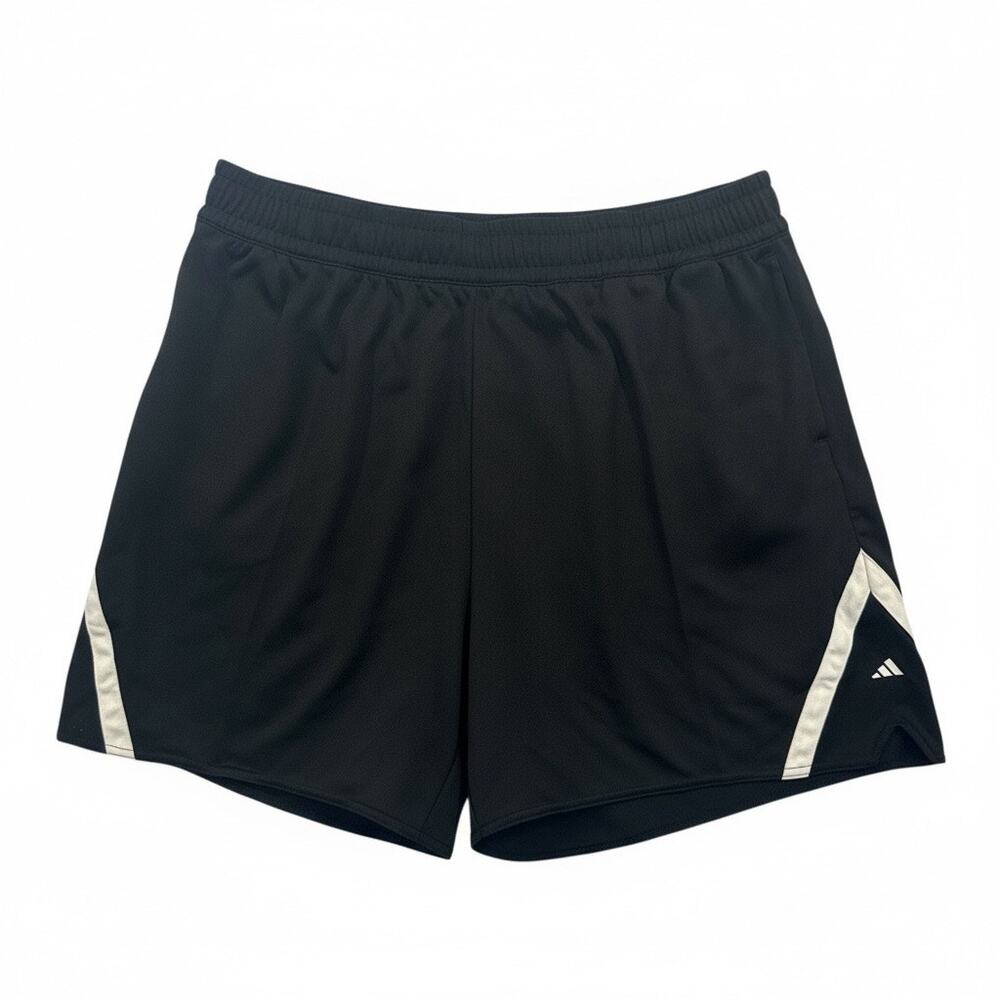 adidas Basketball Athletic Shorts Women’s 2XLT Tall Black Drawstring NWT